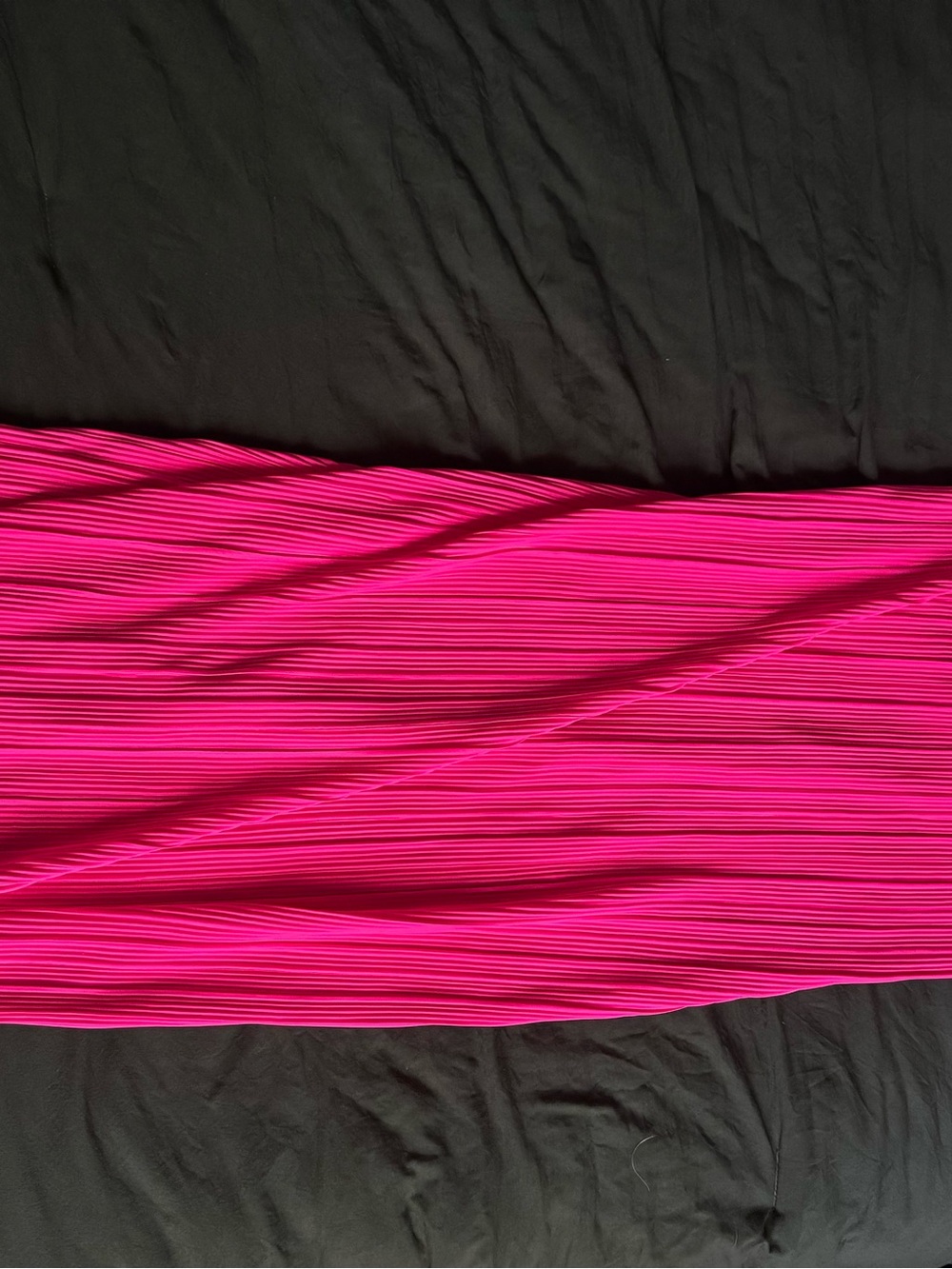 a new day Hot Pink Ribbed Cami Tank